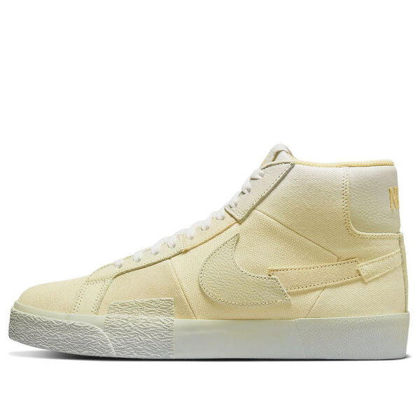 Кроссовки zoom blazer mid premium sb Nike, желтый
