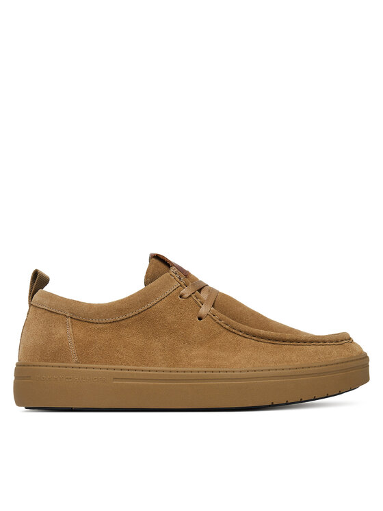 

Полуботинки Modern Light Suede Moc Toe Shoe FM0FM05501 Tommy Hilfiger, коричневый