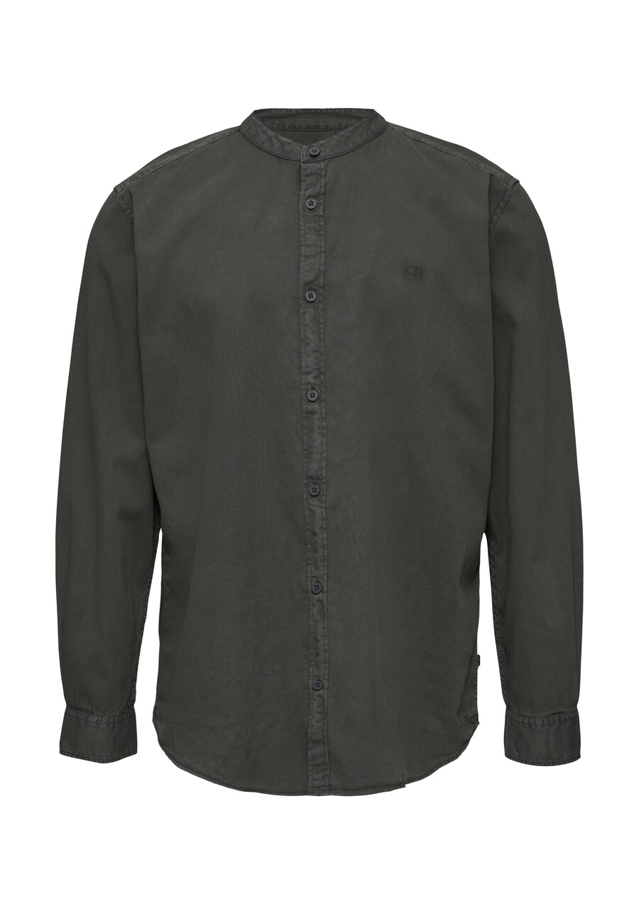 

Рубашка на пуговицах классического кроя QS, Anthracite