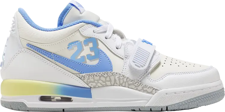 

Кроссовки Jordan Legacy 312 Low GS '23 - University Blue', белый, Серый, Кроссовки Jordan Legacy 312 Low GS '23 - University Blue', белый