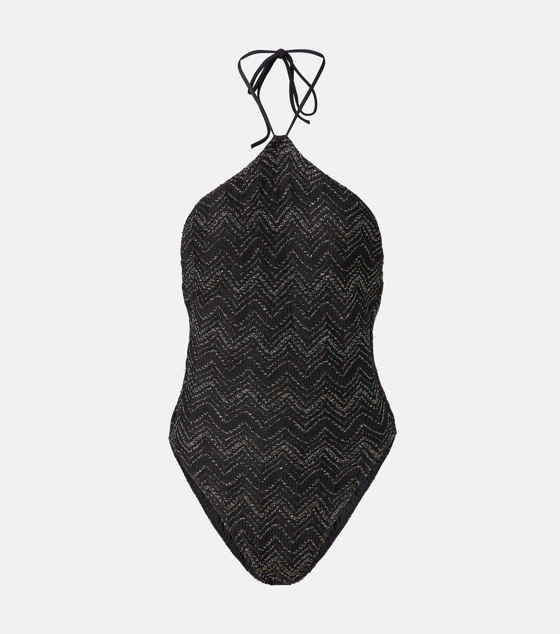 

Ламе купальник Missoni, Black W/Multi Lame'