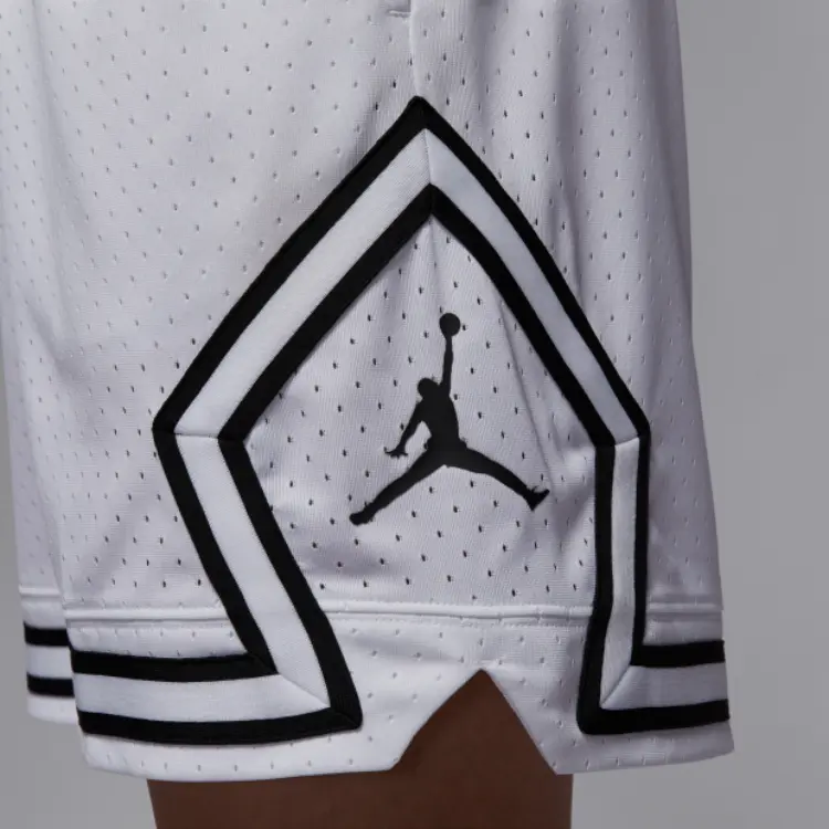 Спортивные мужские шорты Dri FIT Mesh Diamond Jordan, белый — фото 4