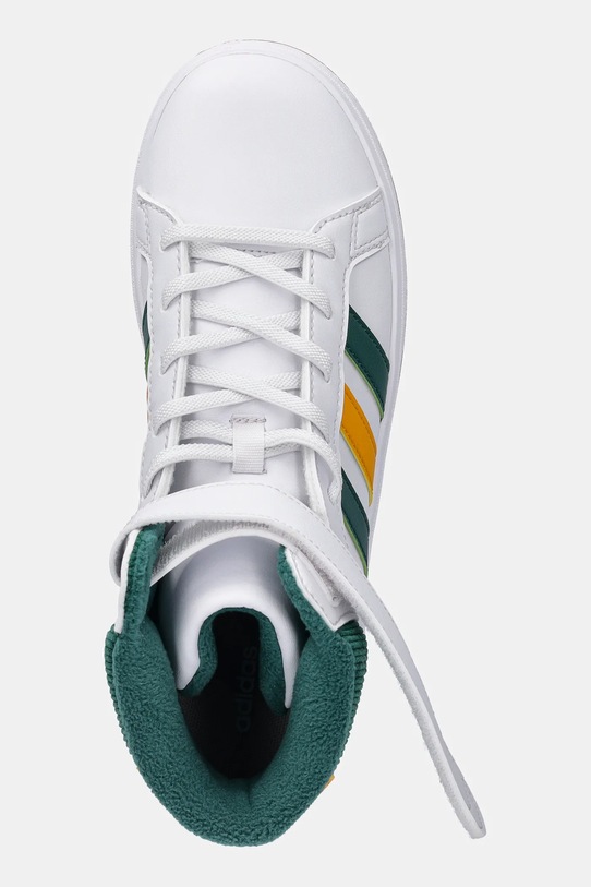 Детские кроссовки Grand Court Mid Adidas, белый — фото 4