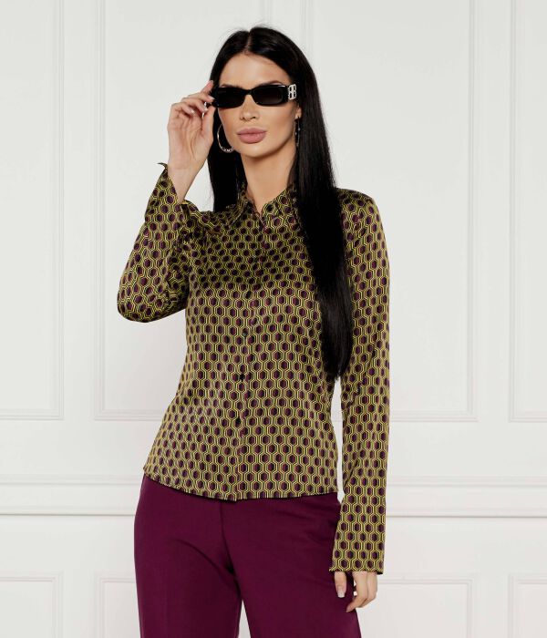 

Рубашка эллана Slim fit Hugo, мультиколор