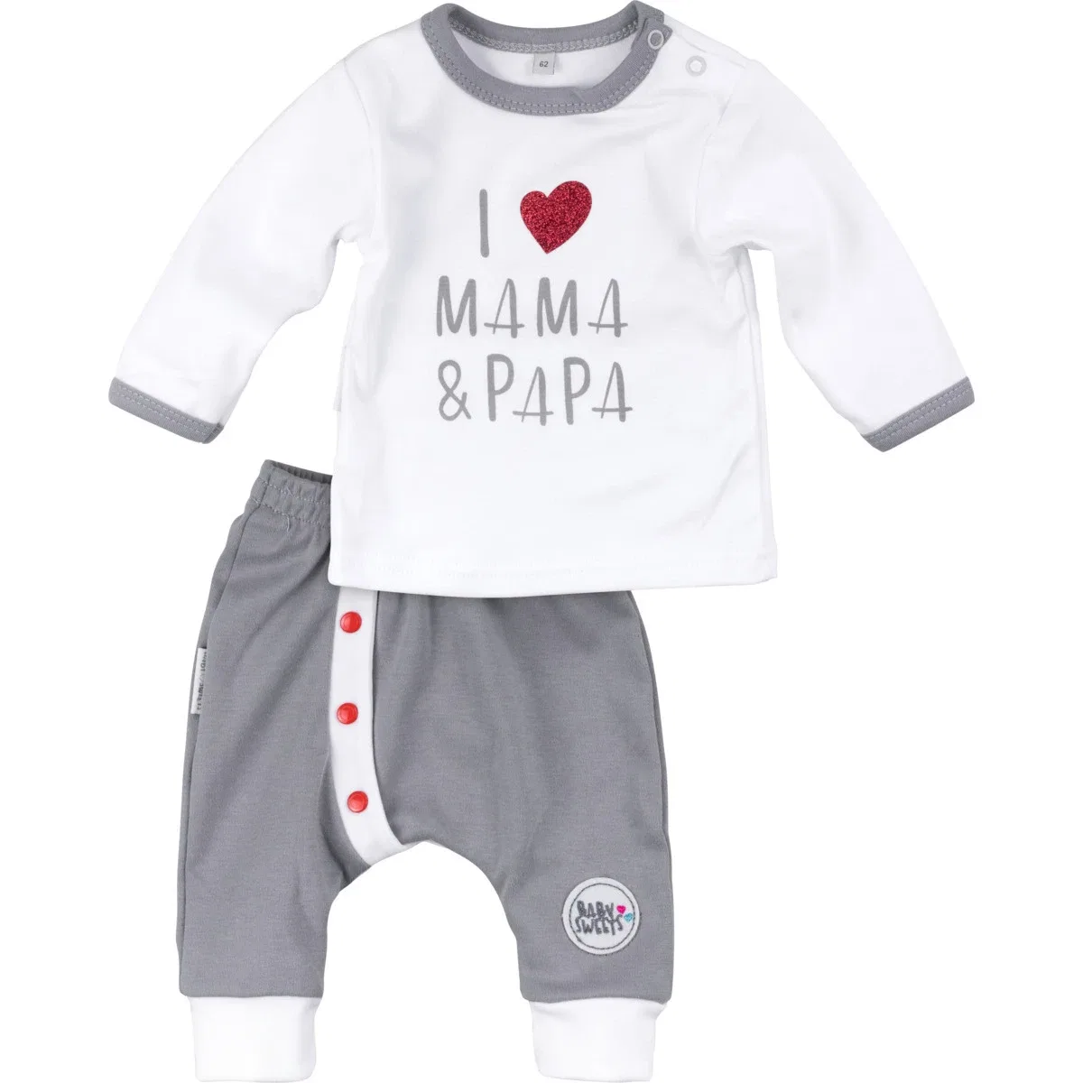 Комплект для новорожденных 14 предметов Baby Sweets, белый — фото 3