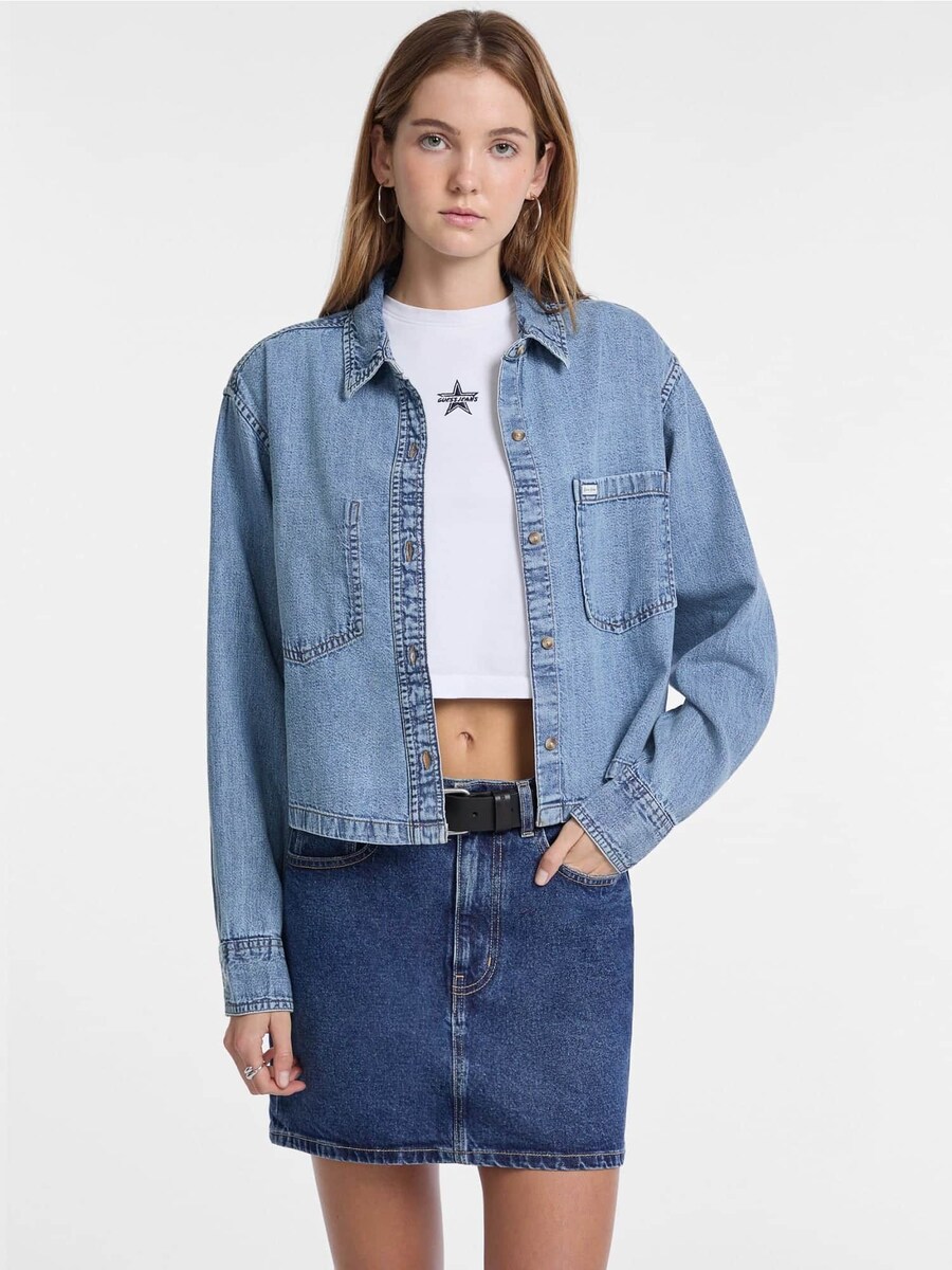 

Блуза GUESS, Blue Denim