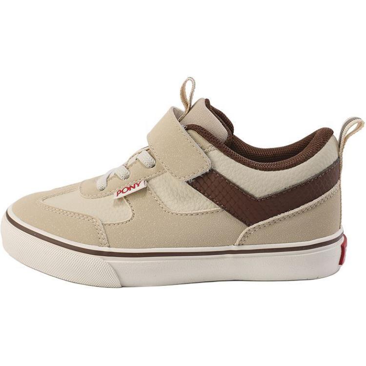 

Pony Антискользящие износостойкие низкие детские скейтбординг кроссовки brown kids'