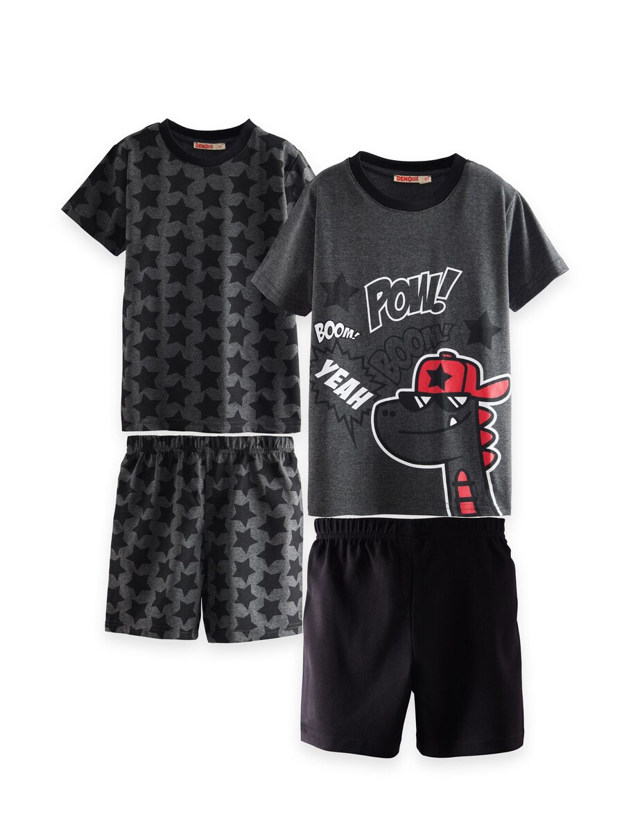

Пижама Denokids Stars, антрацит