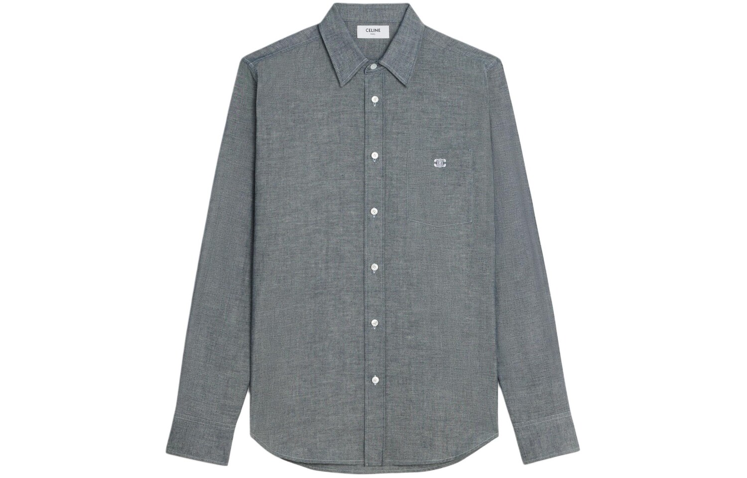 

Рубашка мужская серая Celine, серый