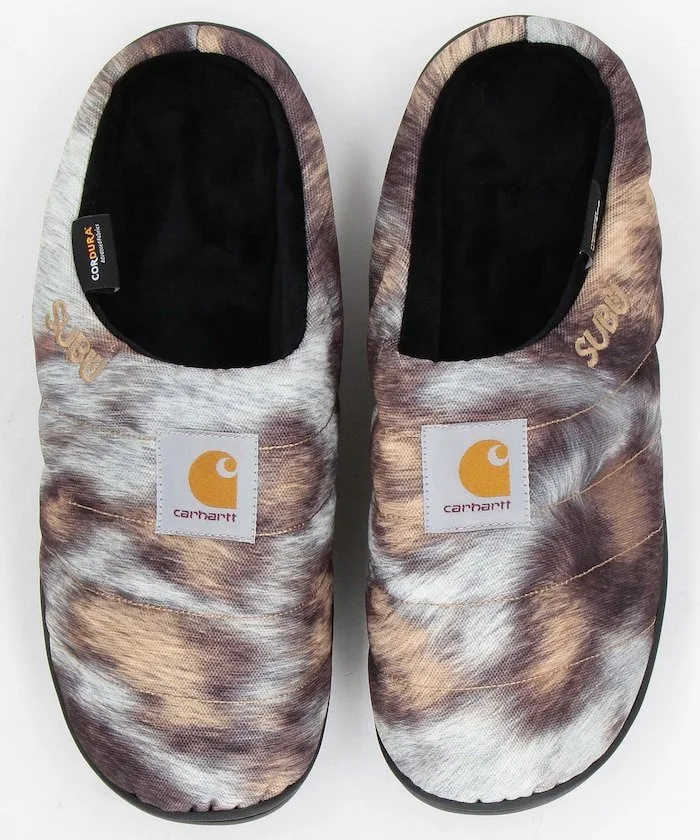 Тапочки SUBU FOR CARHARTT WIP из кордуры [26.0-31.5] Carhartt, olive — фото 2