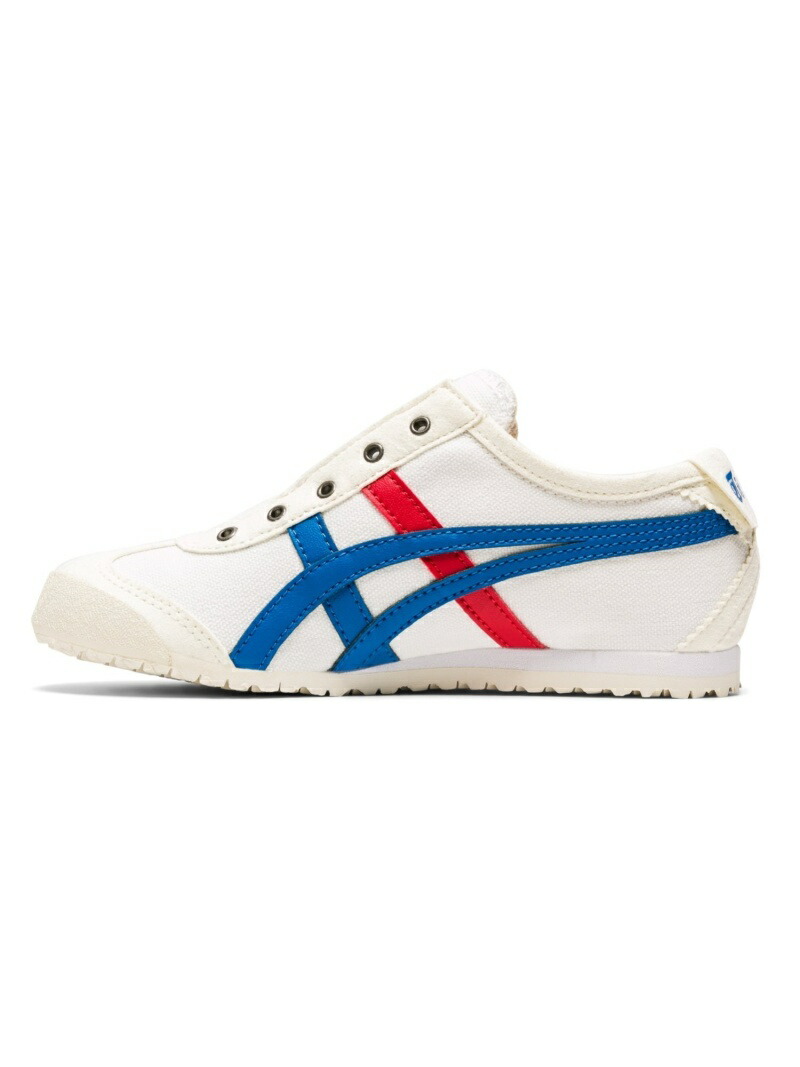 Детские слипоны MEXICO 66 Onitsuka Tiger, WHITE/BLUE — фото 3