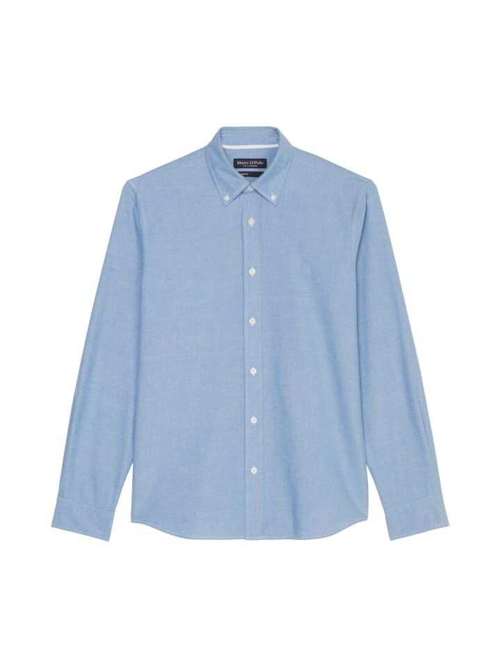 

Рубашка Marc O'Polo Hemd regular, цвет multi/cool cobalt