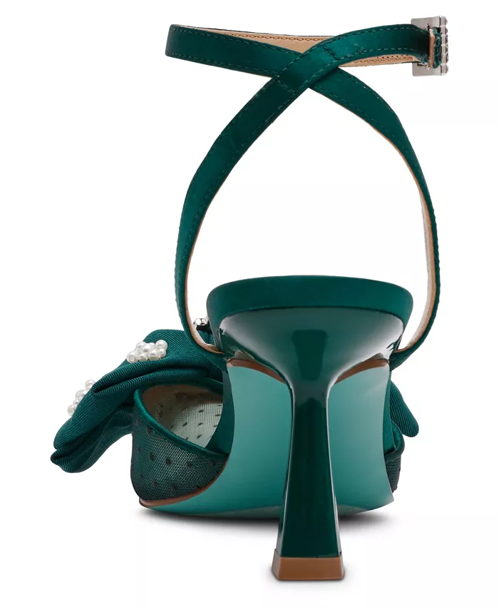 Женские туфли-лодочки Mark Bow Betsey Johnson, зеленый — фото 3