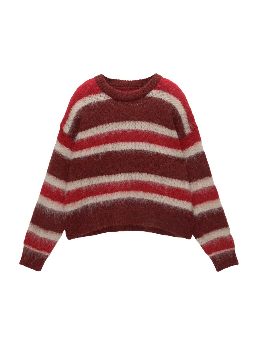 

Свитер Pull&Bear, цвет Ruby red/Dark red