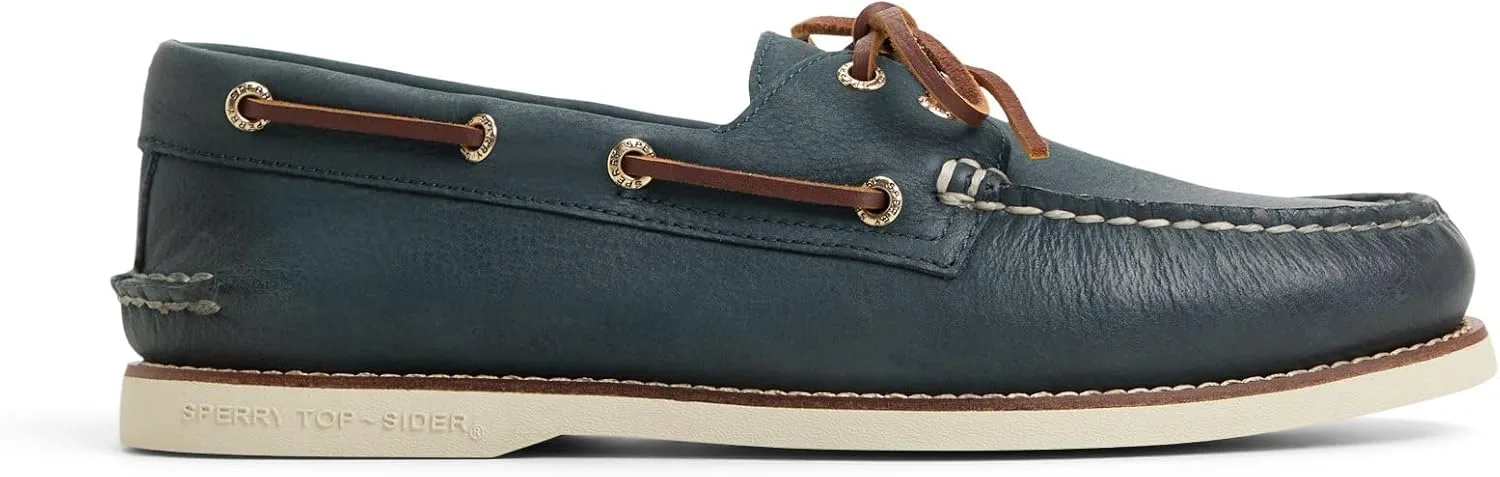 Мужские мокасины Sperry Gold Cup, оригинальные, в комплекте с двумя парами роскошных туфель, темно-синий — фото 3