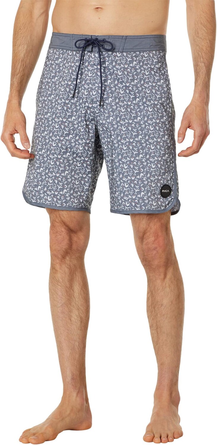 

Плавки RVCA Arch 19" Trunks, цвет Moody Blue
