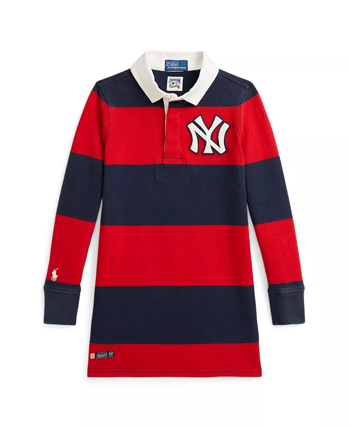 

Платье Polo Ralph Lauren Yankees Rugby для девочек и малышек, мультиколор