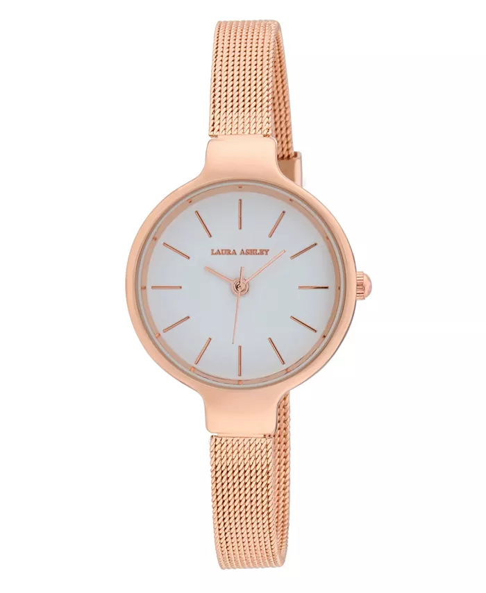 

Женские часы Quartz Rose Gold Alloy, 28 мм Laura Ashley