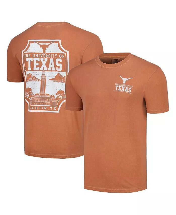 

Мужская футболка Texas Orange Texas Longhorns Campus Badge Image One