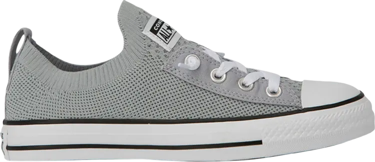

Кроссовки Wmns Chuck Taylor All Star Shoreline Knit Slip-On 'Wolf Grey', серый