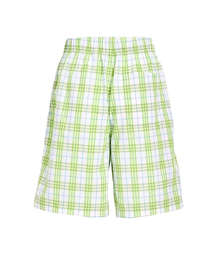 Шорты в клетку Felix Burberry Kids, Apple Green — фото 2