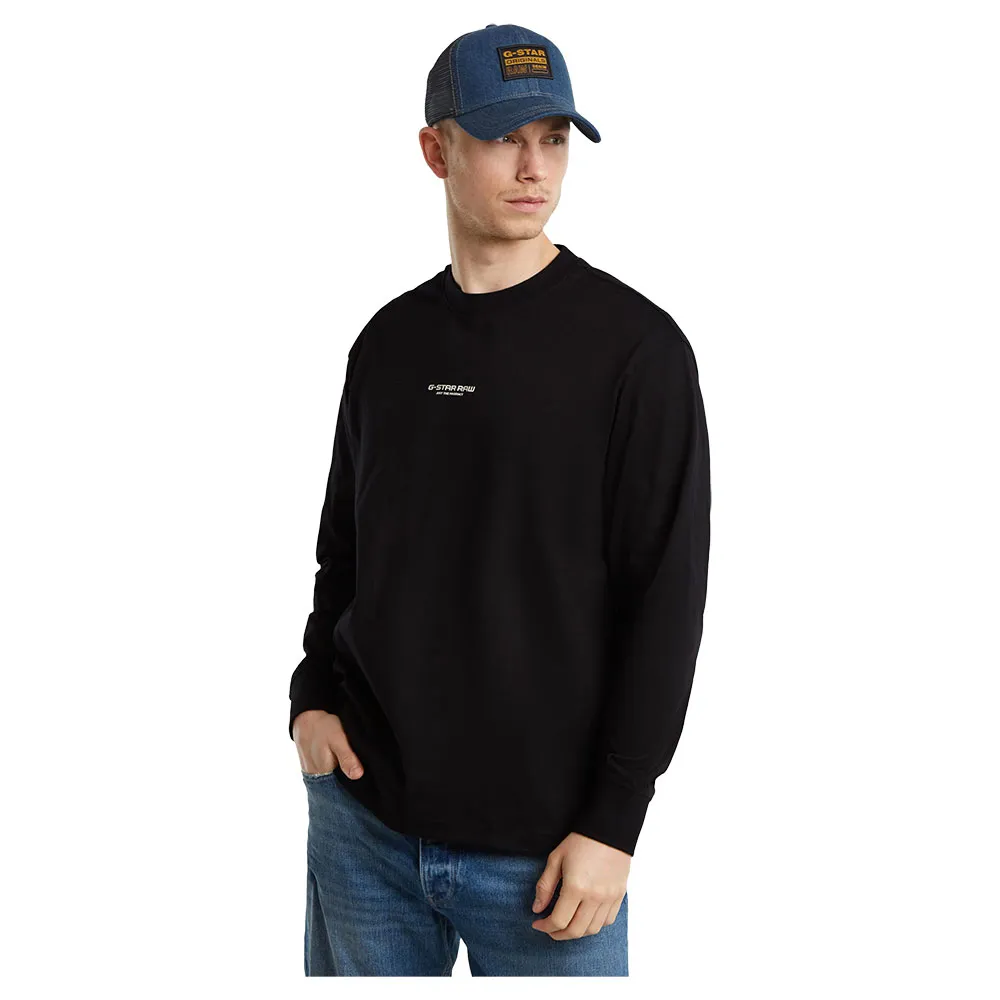 

Футболка G-Star Center Chest Boxy long sleeve, черный