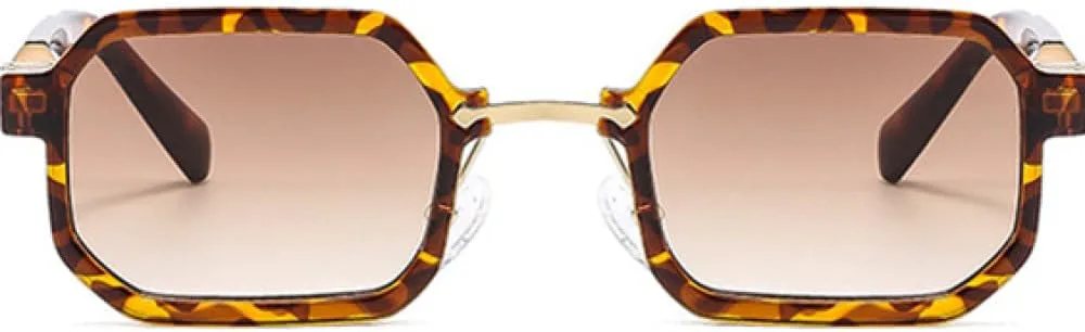 

Женские солнцезащитные очки в стиле панк, двухцветные, с защитой от УФ-излучения UV400; мужские солнцезащитные очки с градиентным покрытием TYUVIVO, Black Grey Blue