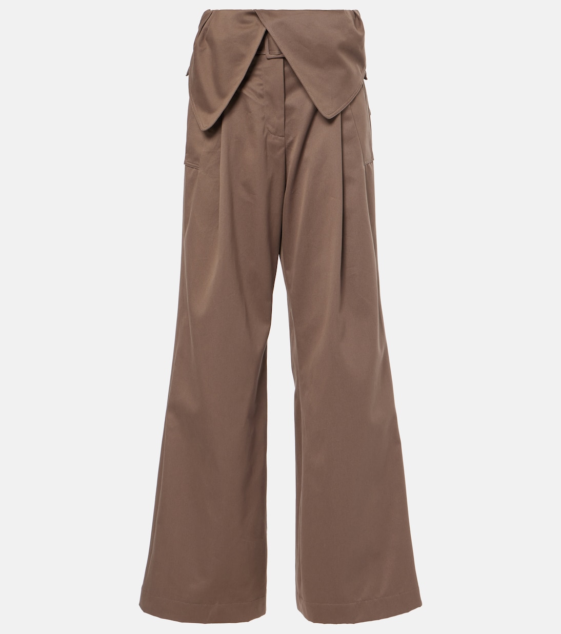 

Широкие брюки из хлопкового твила JW Anderson, Smoke