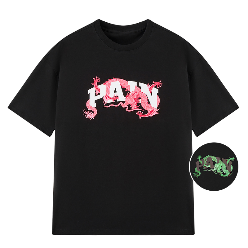 

Футболка унисекс PAINWAKE, Glow in The Dark White