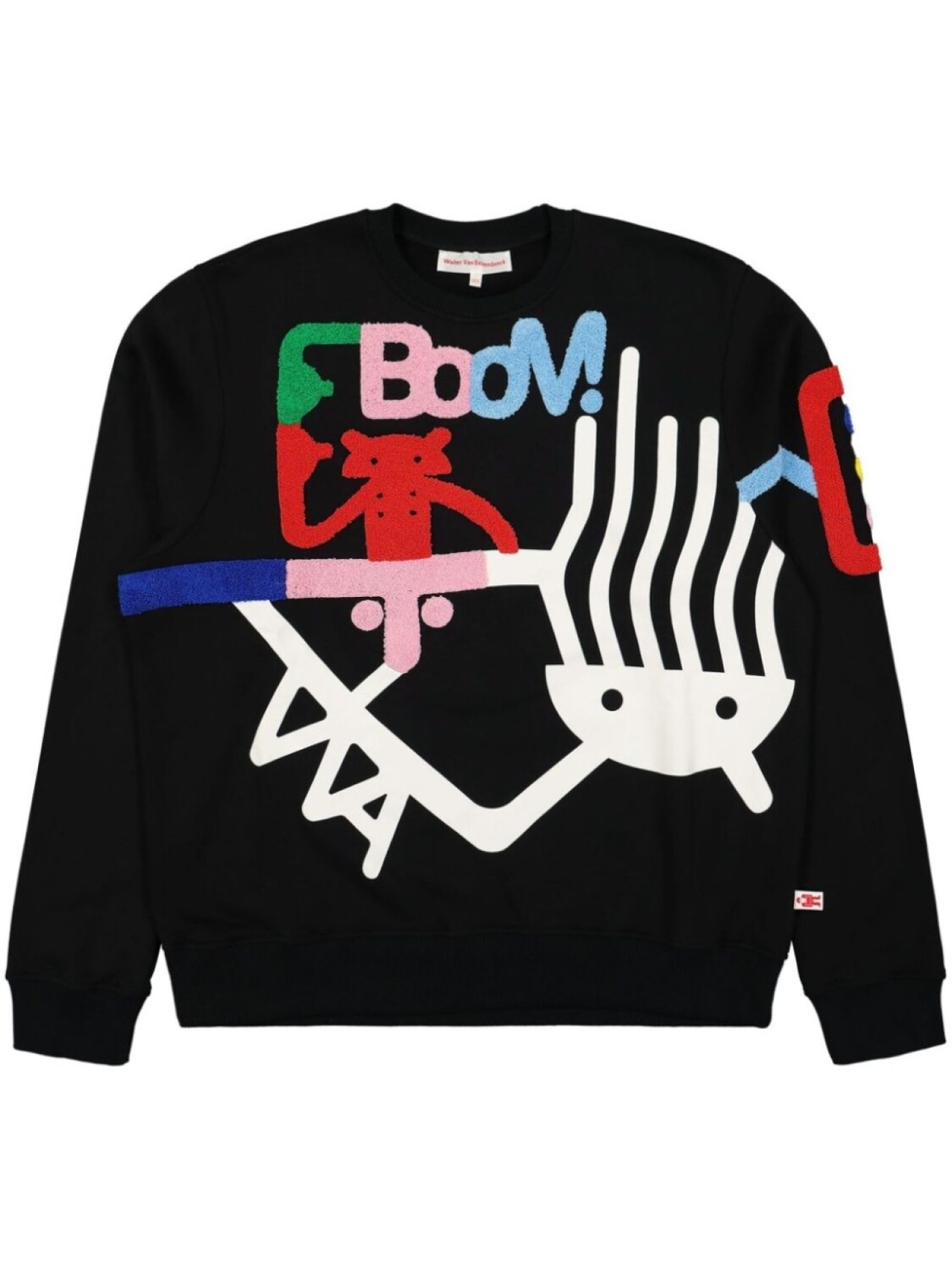 

Толстовка Alien Action Walter Van Beirendonck, черный