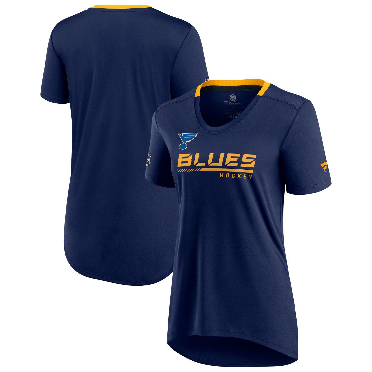 

Женская темно-синяя футболка с логотипом Fanatics St. Louis Blues Authentic Pro Locker Room Fanatics, Синий, Женская темно-синяя футболка с логотипом Fanatics St. Louis Blues Authentic Pro Locker Room Fanatics