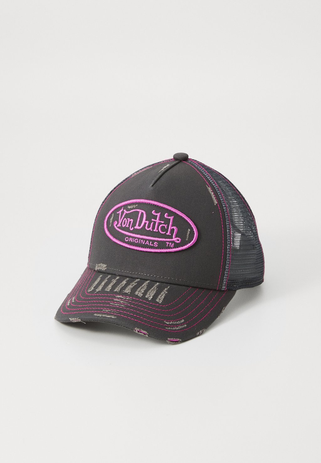 

Бейсболка TRUCKER KIRUNA UNISEX Von Dutch, серый