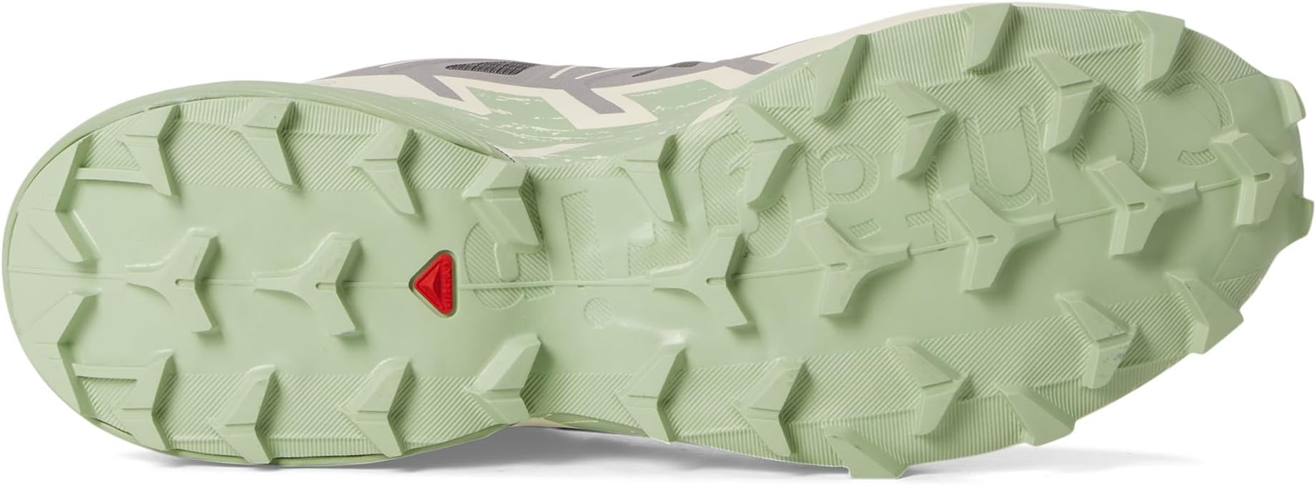 Кроссовки Salomon Speedcross 6, цвет Castlerock/Vanilla Ice/Smoke Green — фото 3