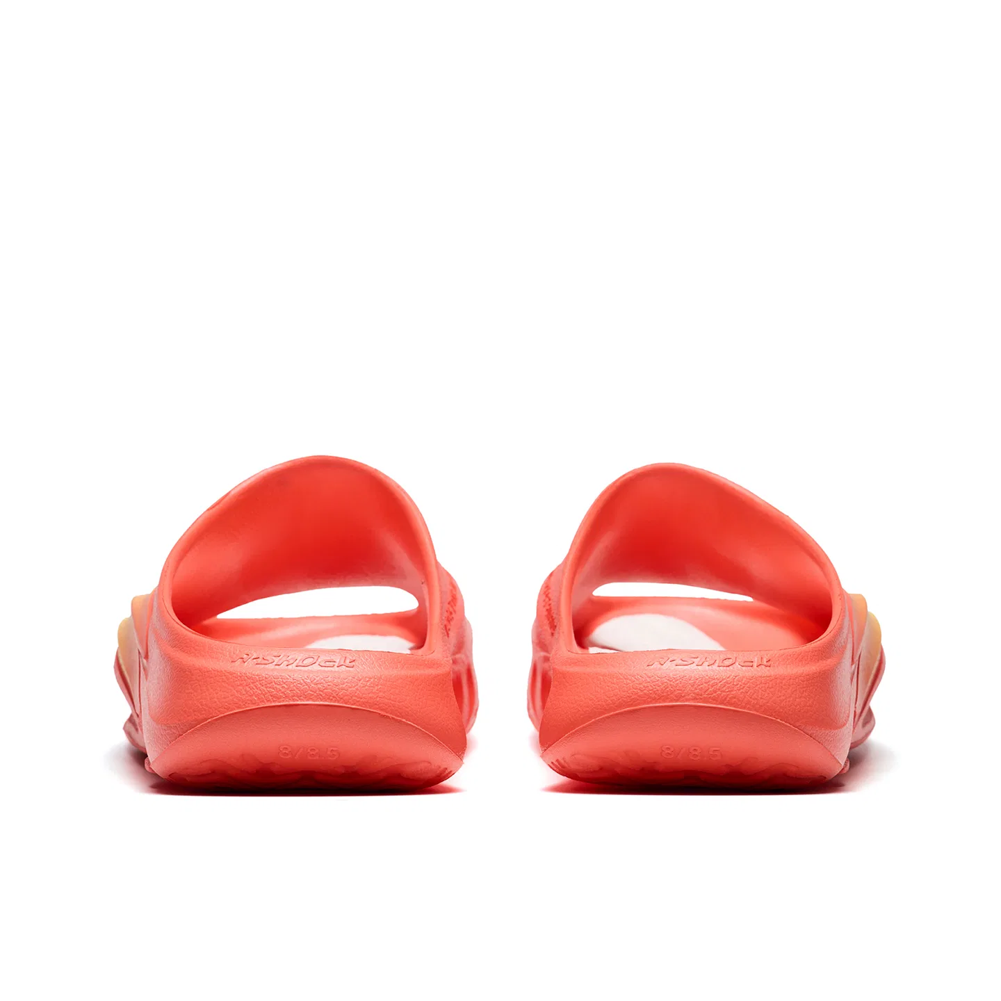 Шлепанцы ANTA Neon Bright Dark Red/Fluorescent Jelly Yellow — фото 4