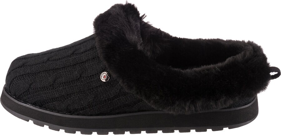 Тапочки SKECHERS Slippers, черный — фото 3