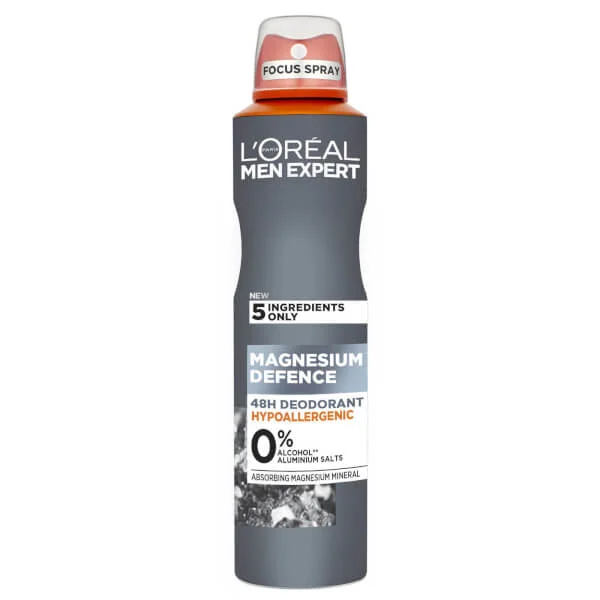 

Мужской экспертный гипоаллергенный дезодорант с защитой 48 часов L'Oréal Paris, 250 мл.