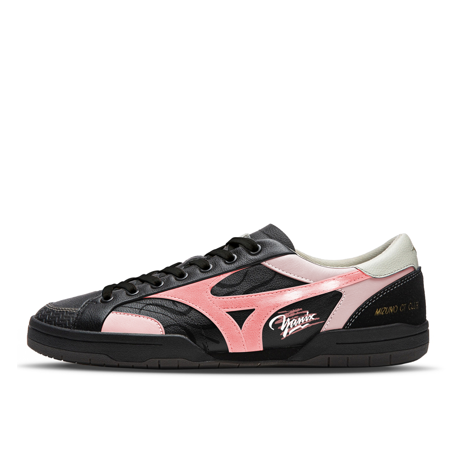 

Mizuno CT CLUB устойчивые к истиранию и скольжению низкие кроссовки для скейтбординга Unisex черные розовые