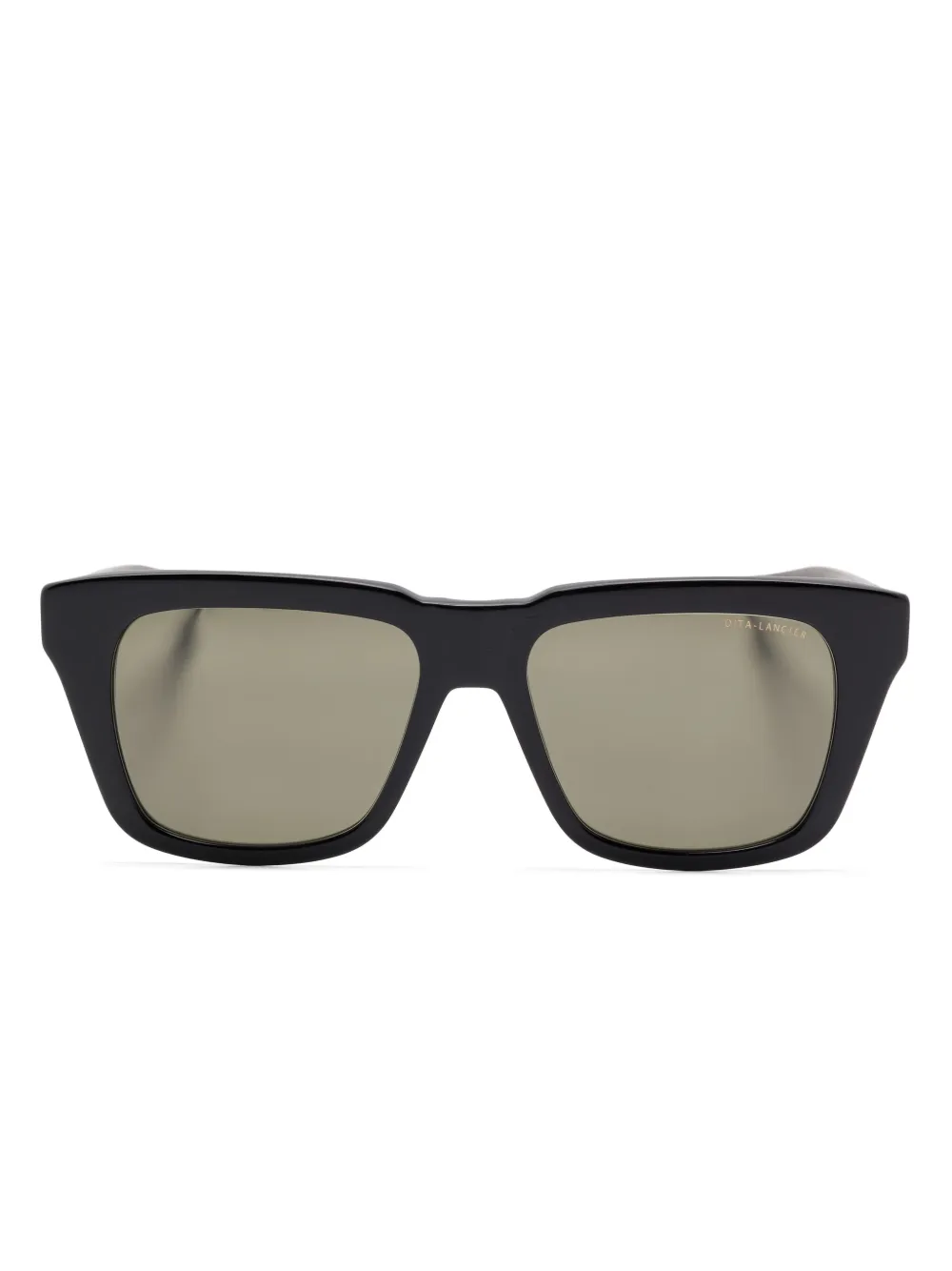 

Солнцезащитные очки в квадратной оправе Dita Eyewear, черный
