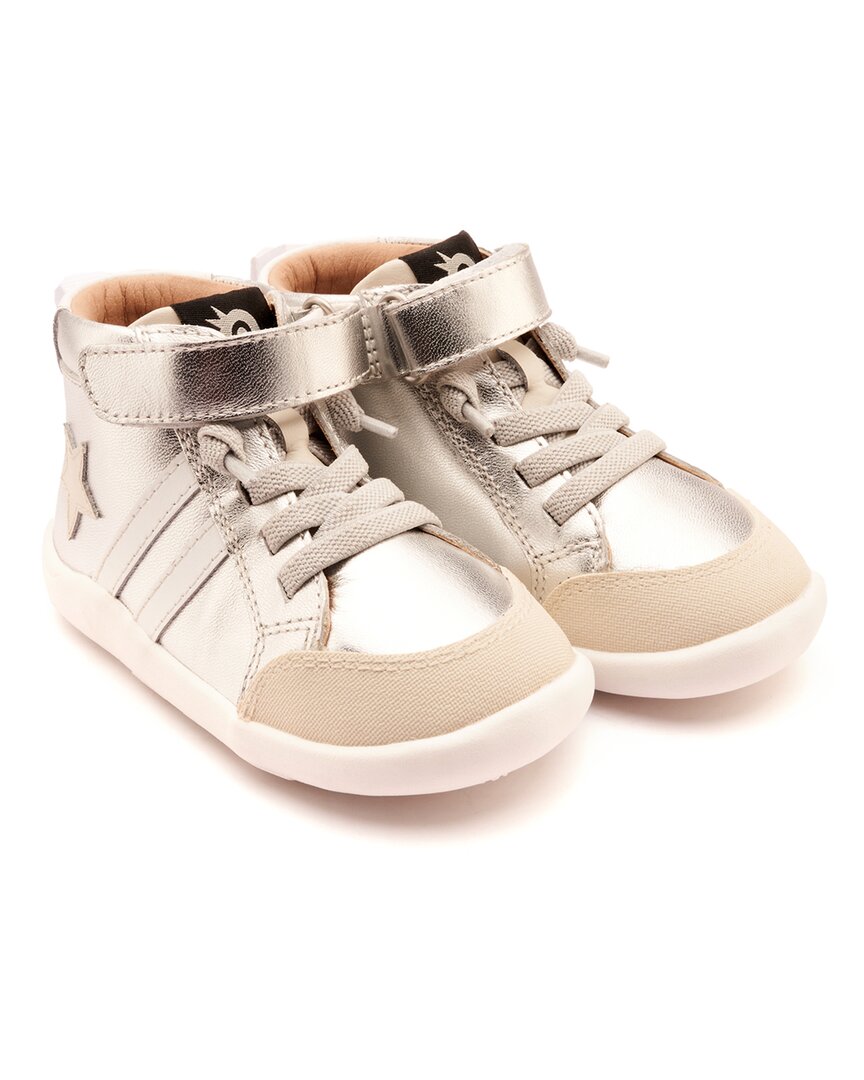 

Кроссовки Boss Ground Leather Old Soles, серебряный