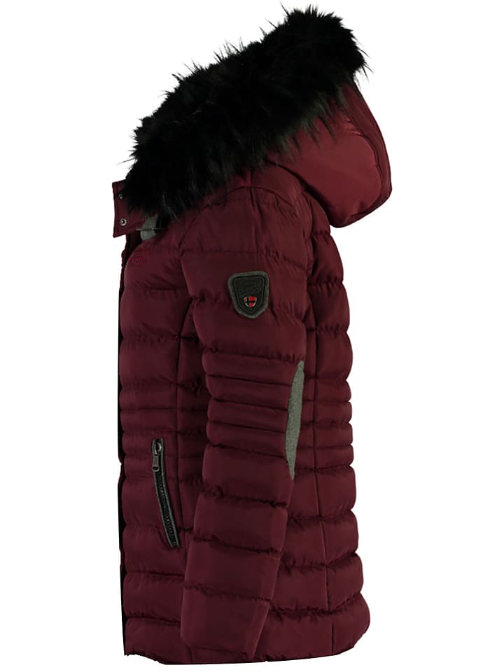 Geographical Norway Зимняя куртка "Daleo" в цвете "Бордо" — фото 3