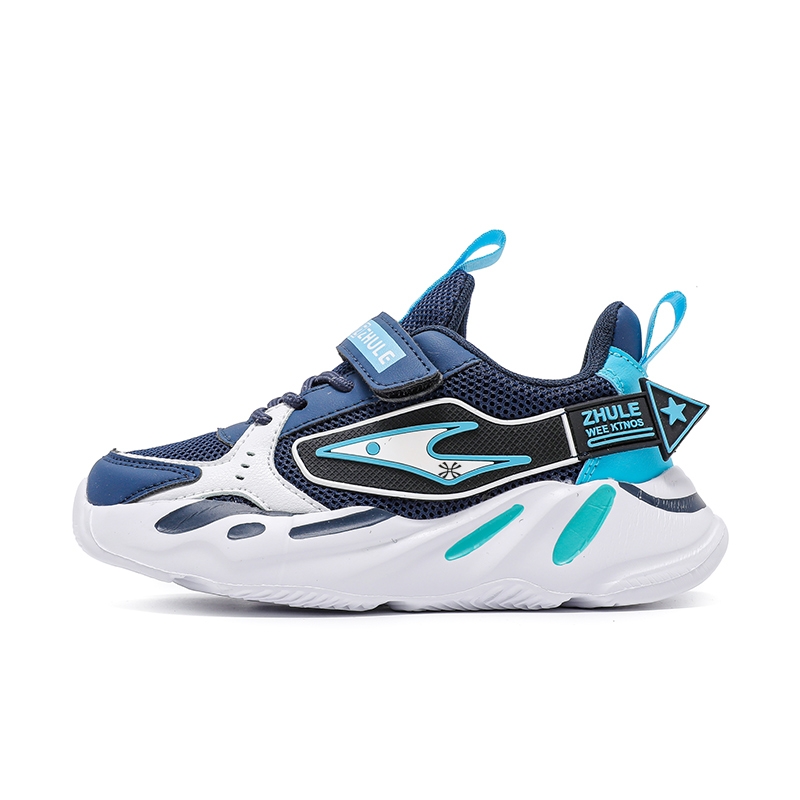 

Прочные дышащие детские кроссовки для бега YUZHAOLIN, синий