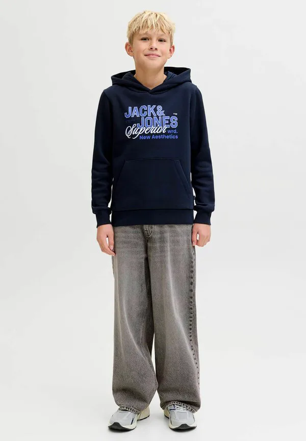 Джинсы свободного кроя jjidave jjoriginal sq 253 Jack & Jones Junior, Black Denim — фото 2