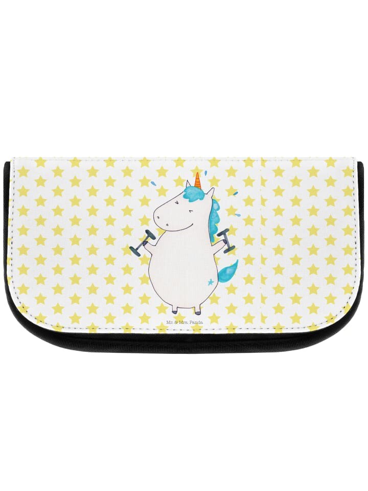 

Косметичка Mr & Mrs Panda Einhorn Fitness ohne Spruch, белый
