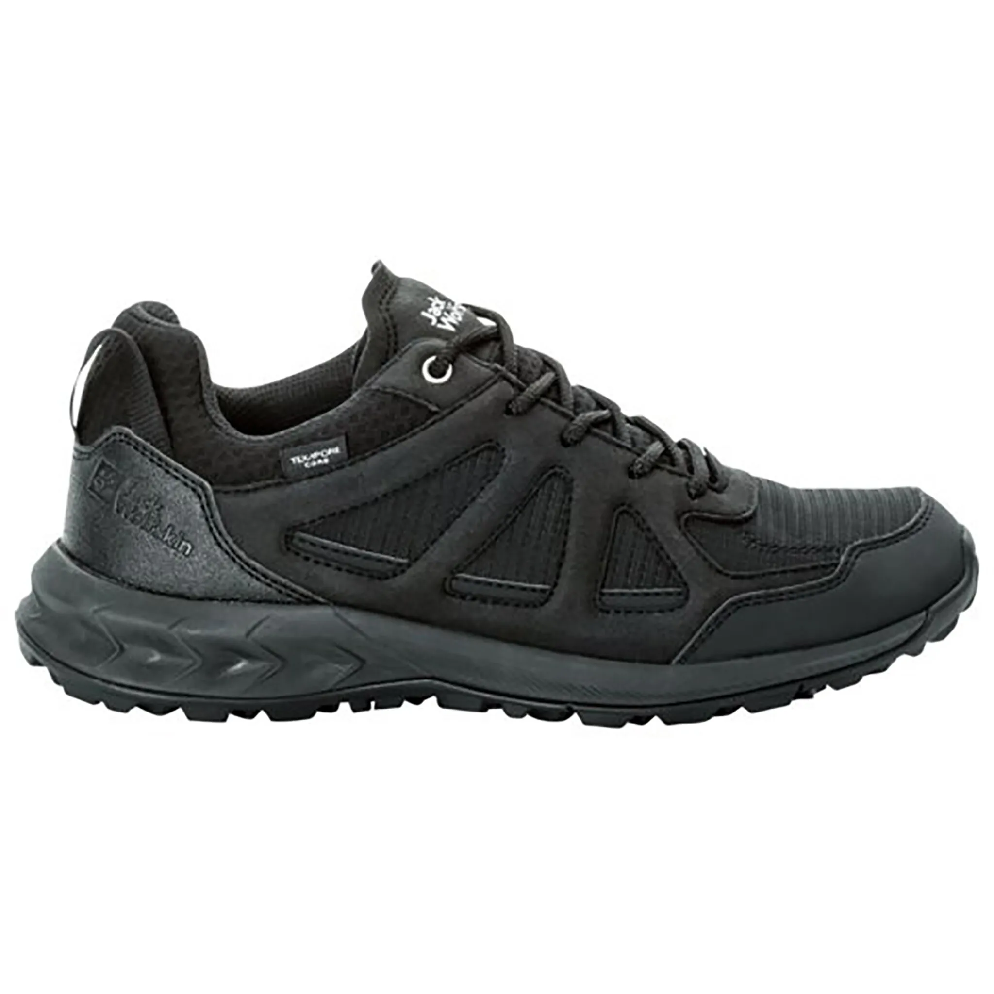 Кроссовки Jack Wolfskin "WOODLAND 2 TEXAPORE LOW W", водонепроницаемые, черный — фото 2