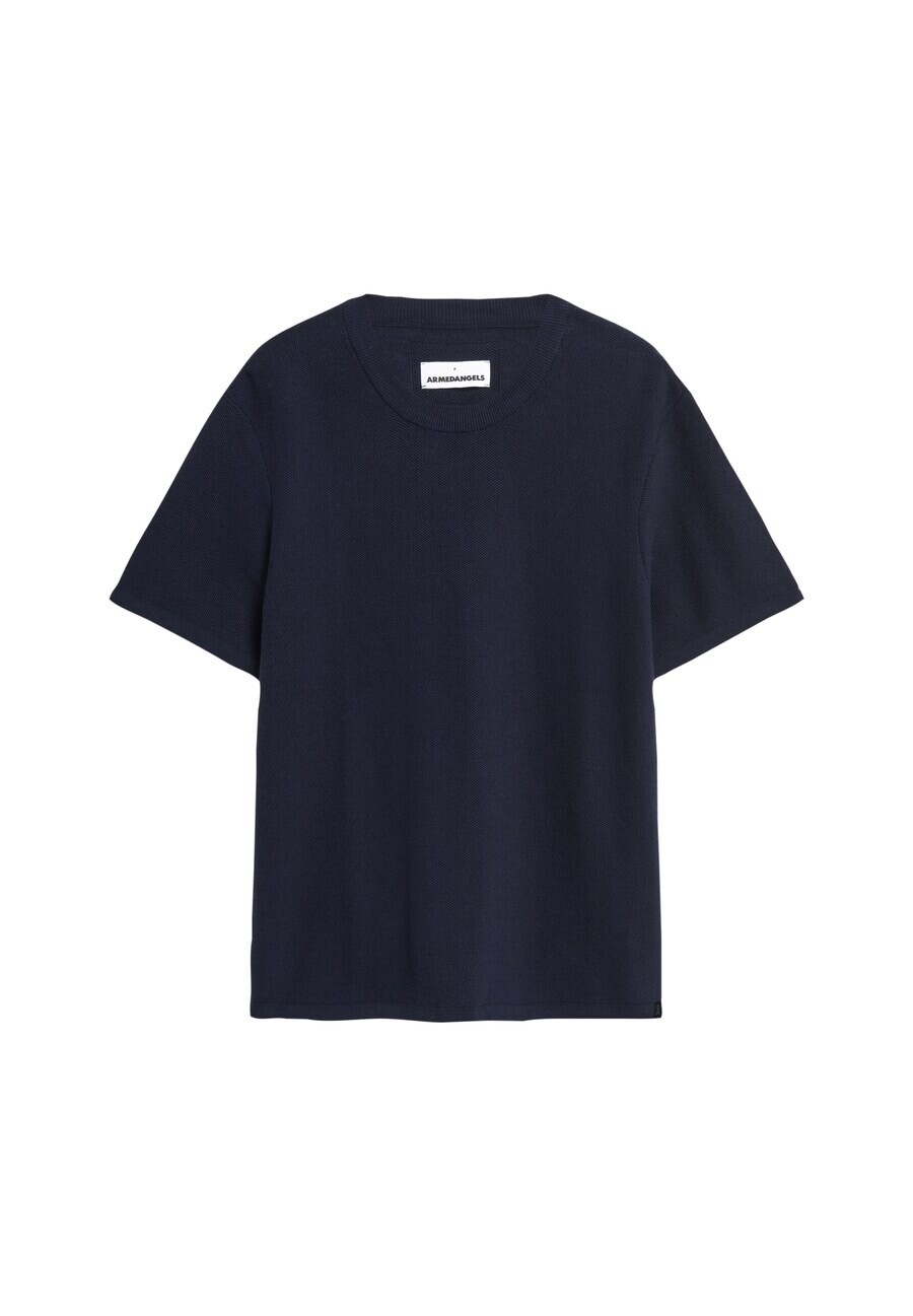 

Классическая футболка ARMEDANGELS Shirt ERWAAN, ночной синий