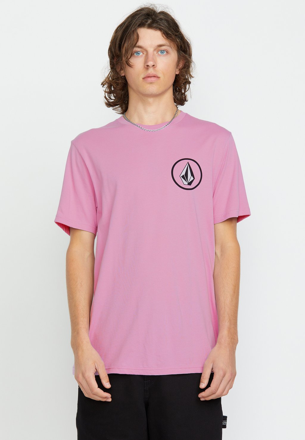 

Футболка с принтом ICONIC STONE Volcom, фиолетовый