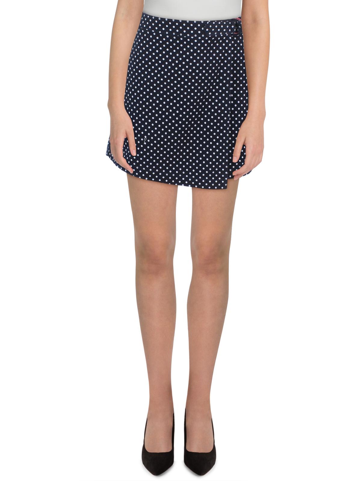 

Женская мини-юбка в горошек Tommy Hilfiger, цвет sky captain navy