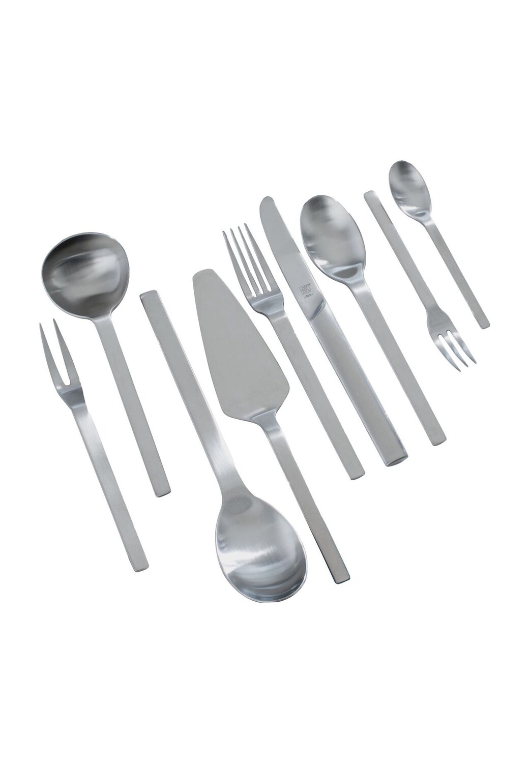 Набор столовых приборов ZWILLING Minimale Satin, 68 предметов, серебристо-матовый