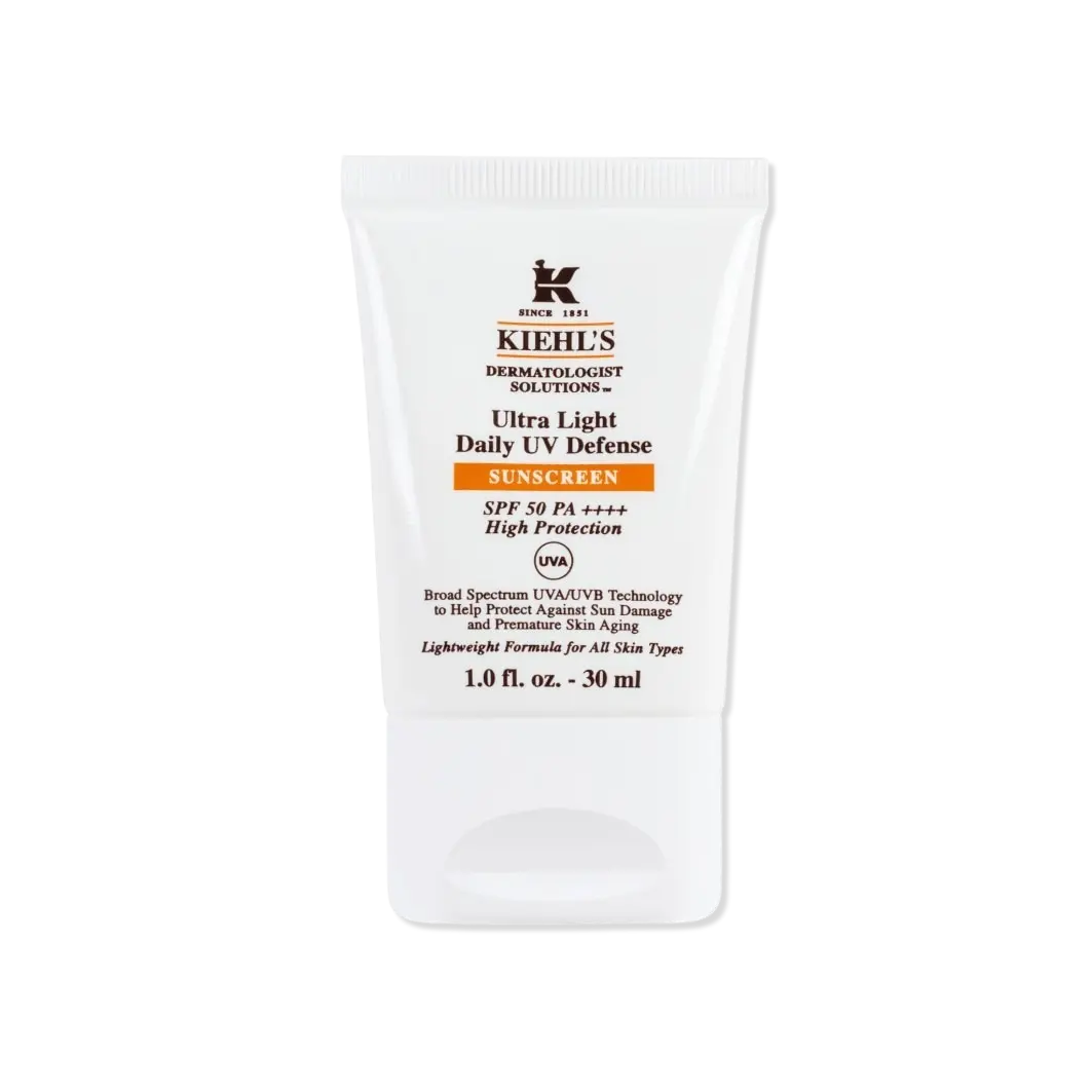 

Солнцезащитный крем ultra light daily uv defense spf 50 Kiehls, объем 30 мл