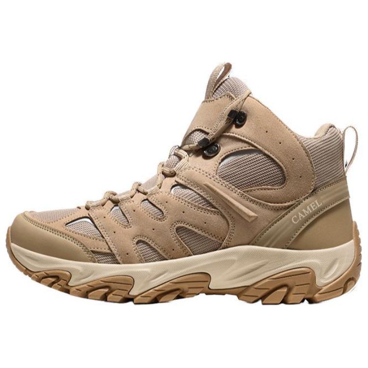 

Кроссовки мужские треккинговые Hiking / Trekking Shoes Men High-Top Camel, черный